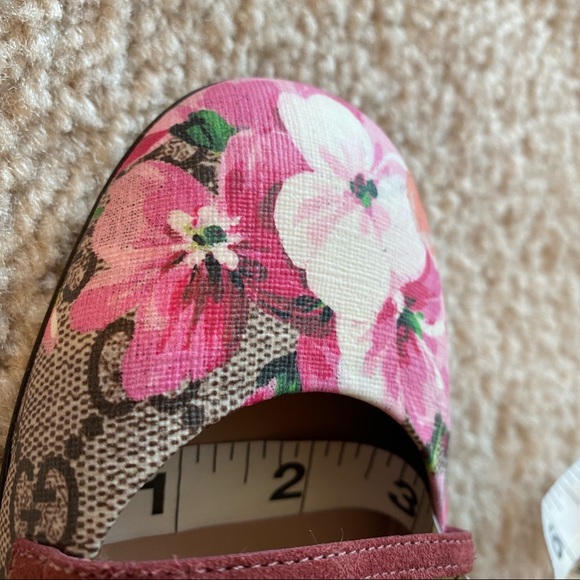 Gucci Bloom Mary Jane  Ballerina Flat - Picture 12 of 16